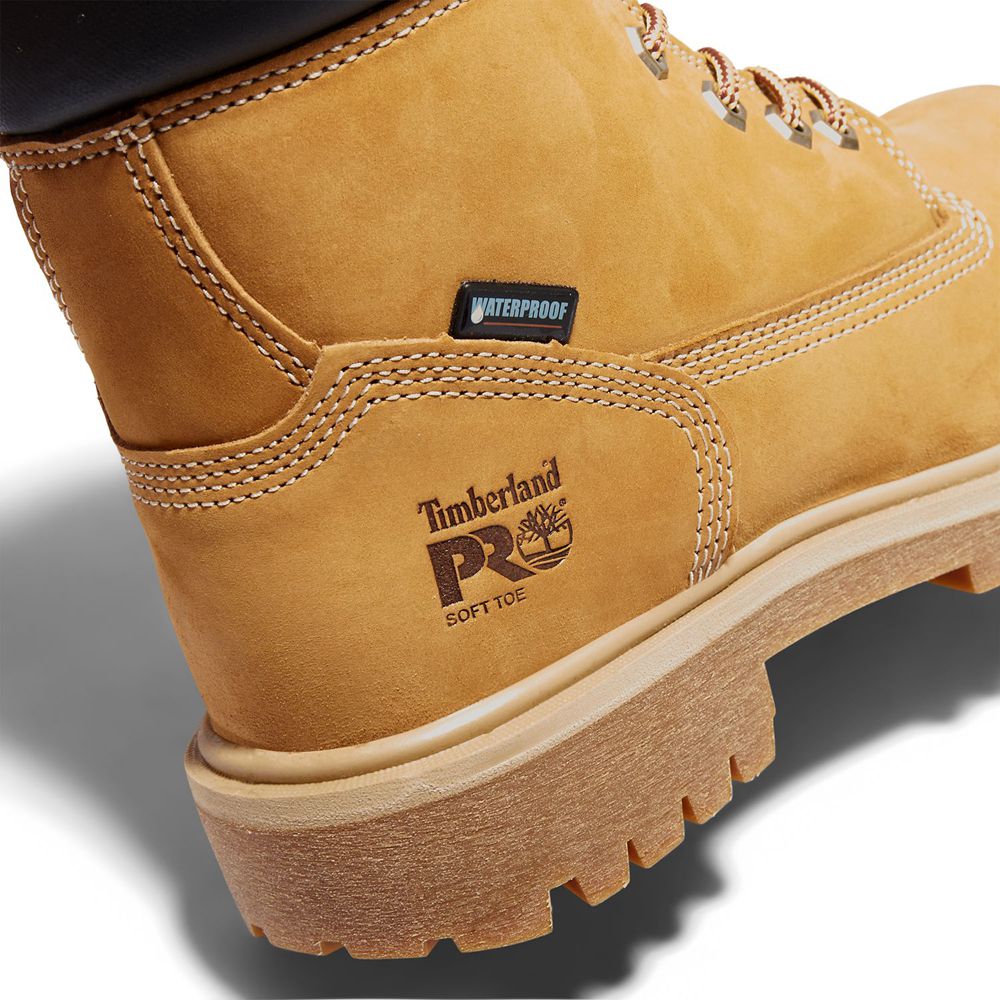 Botas de Trabajo Timberland Mujer Pro® Direct Attach 6\" Soft Toe Marrones - Chile HPD-879260